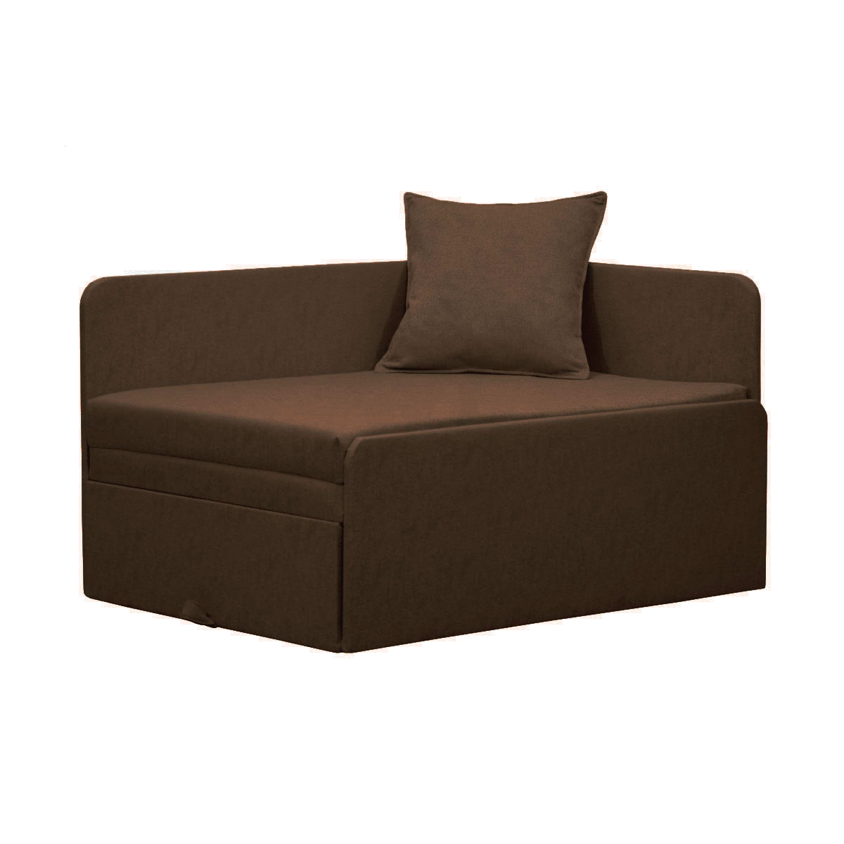 Кресло-кровать Центр Мебель Сверчок, коричневое