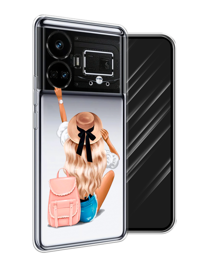 

Чехол Awog на Realme GT5 "Автостопом самолетом", Бежевый;белый, 2515050-1