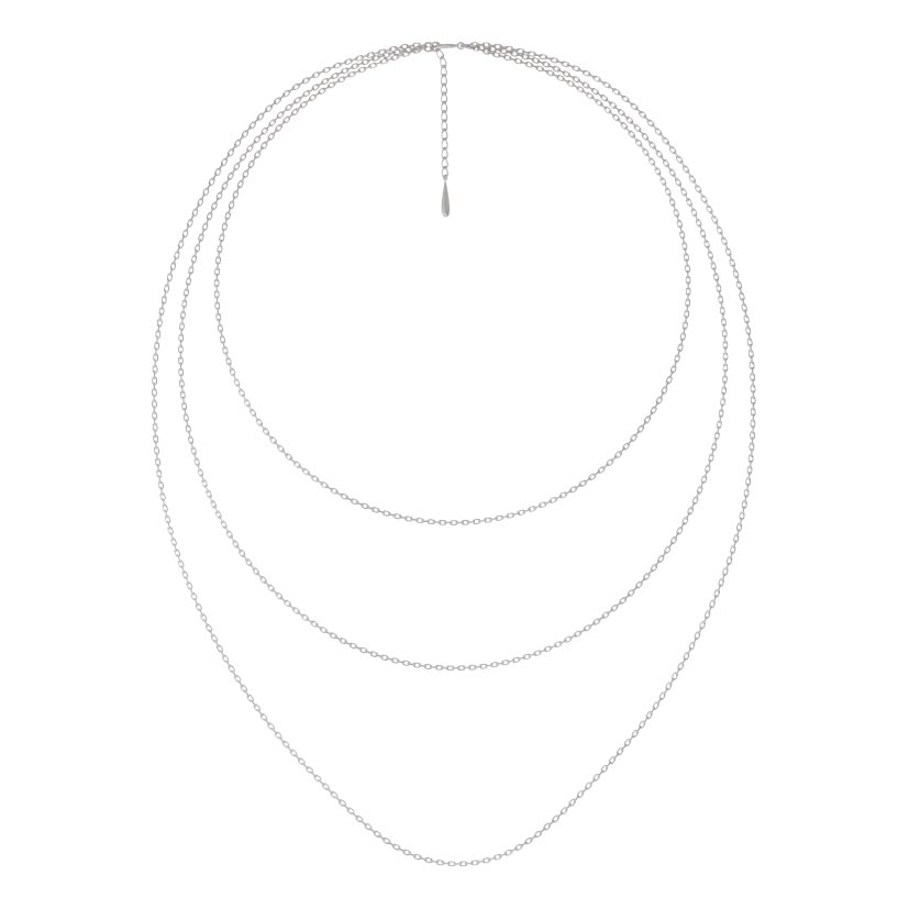 Ожерелье из серебра 42 см Arina 1043966-00000
