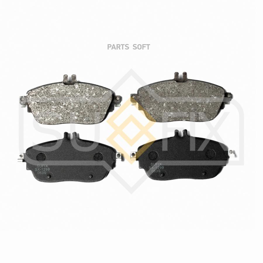 

Тормозные колодки Sufix передние правые/левые дисковые SX1299