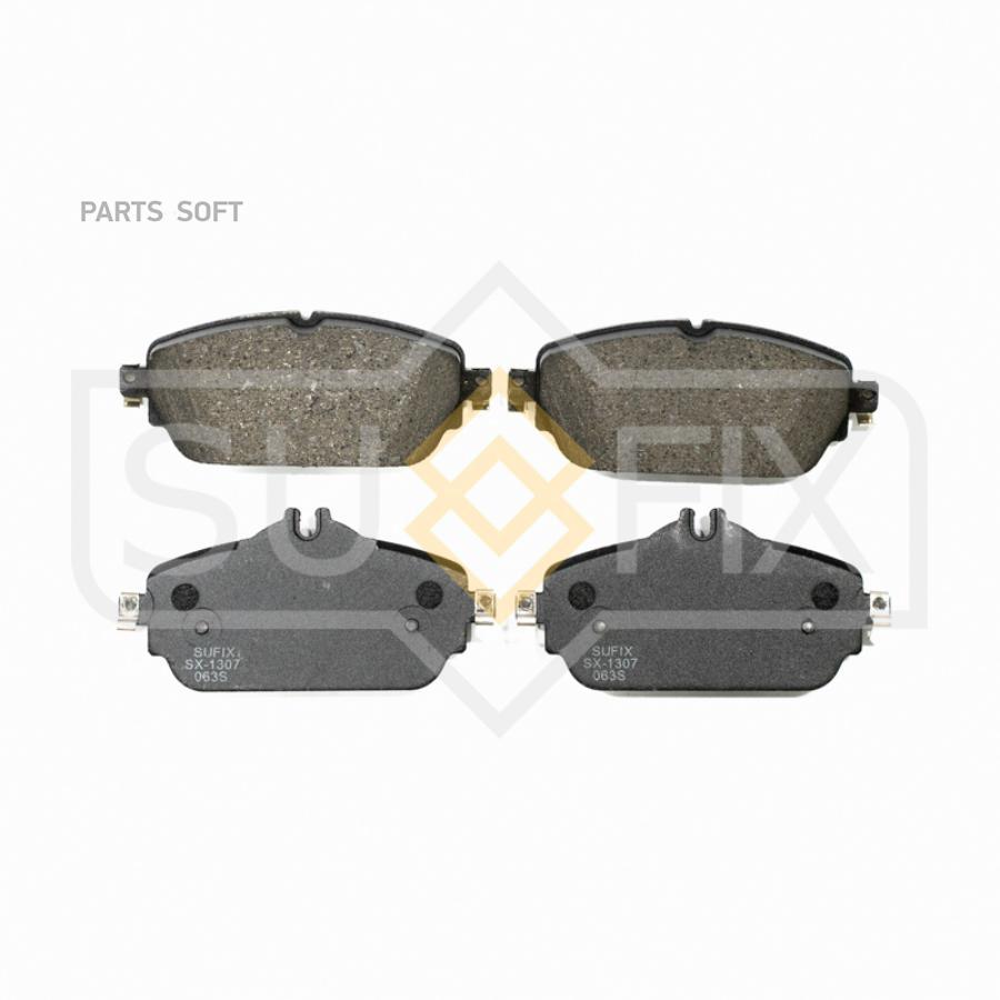 

Тормозные колодки Sufix передние правые/левые дисковые SX1307