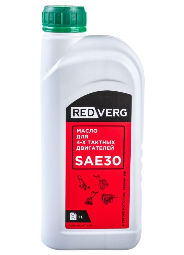 фото Масло redverg 4-такт sae 30 (1л)