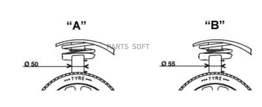 

Амортизатор audi a3/golf v/touran/skoda octavia 03- пер.газ.(d=50mm) Monroe G16495