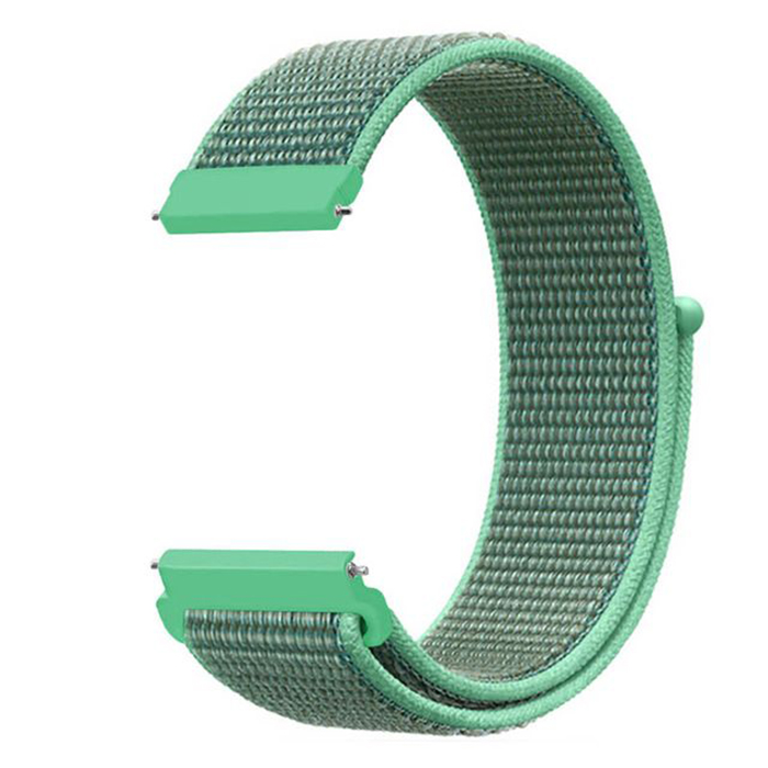

Универсальный ремешок Nuobi Nylon для Xiaomi, Huawei, Samsung, Garmin (20 мм) Mint Green