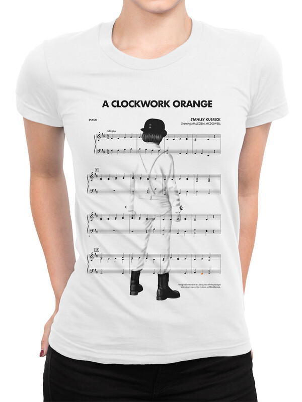 фото Футболка женская dream shirts заводной апельсин - clockwork orange белая 2xl