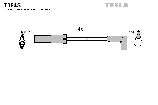 

TESLA Провода высоковольтные TESLA T394S