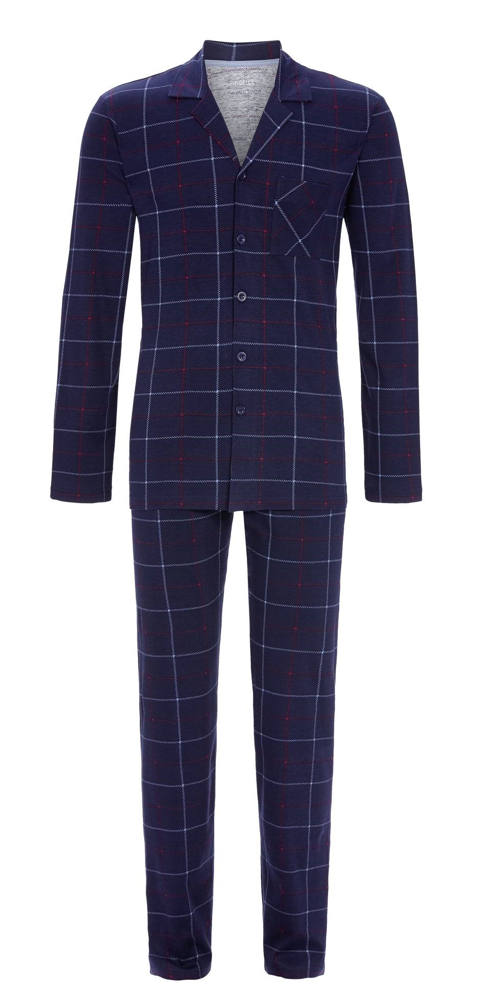 Пижама мужская RINGELLA 2541212/286 синяя 50 EU