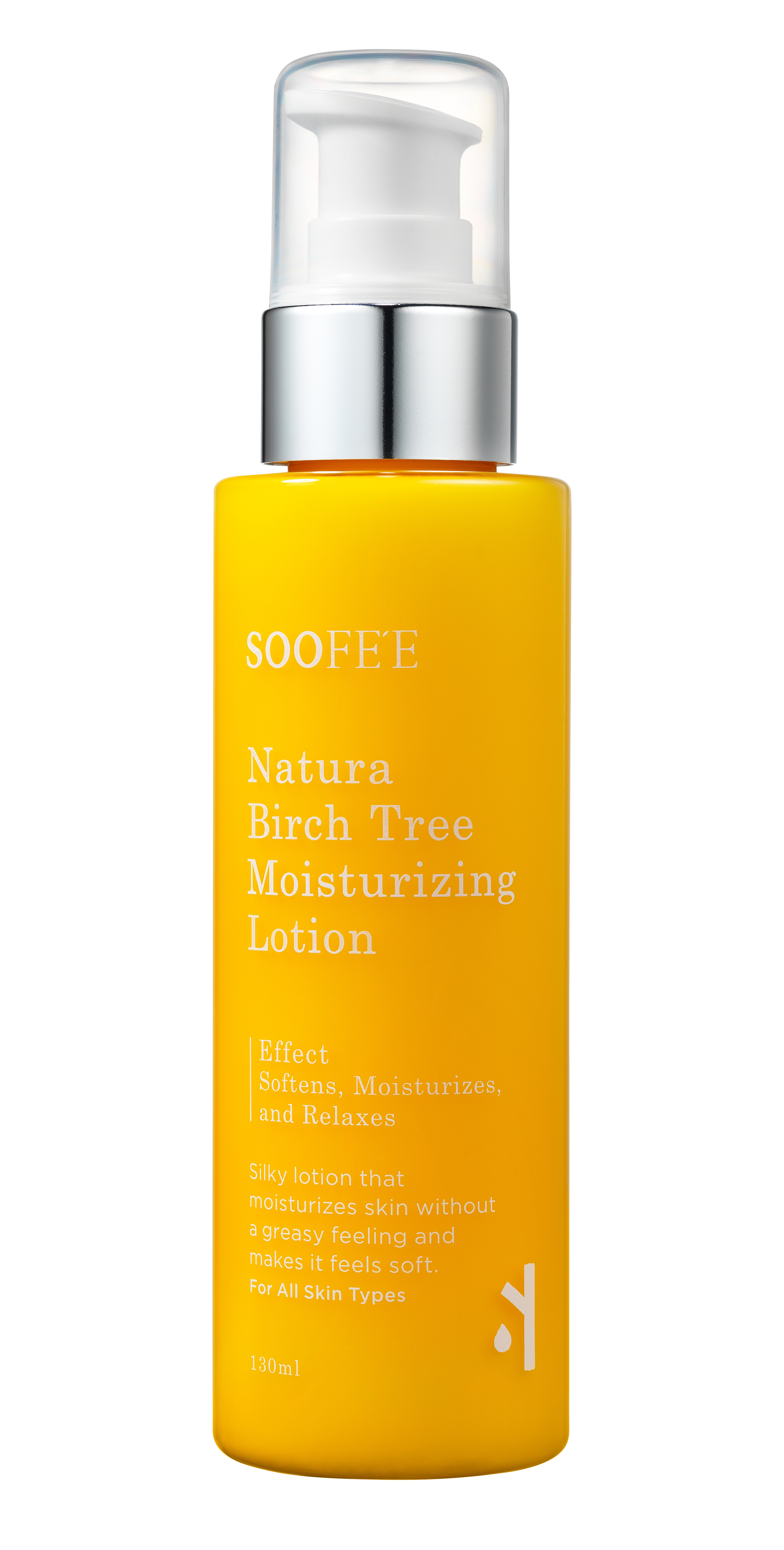 Крем флюид на основе берёзового сока SOOFEE Natura Birch Tree Moisturizing Lotion 130 мл