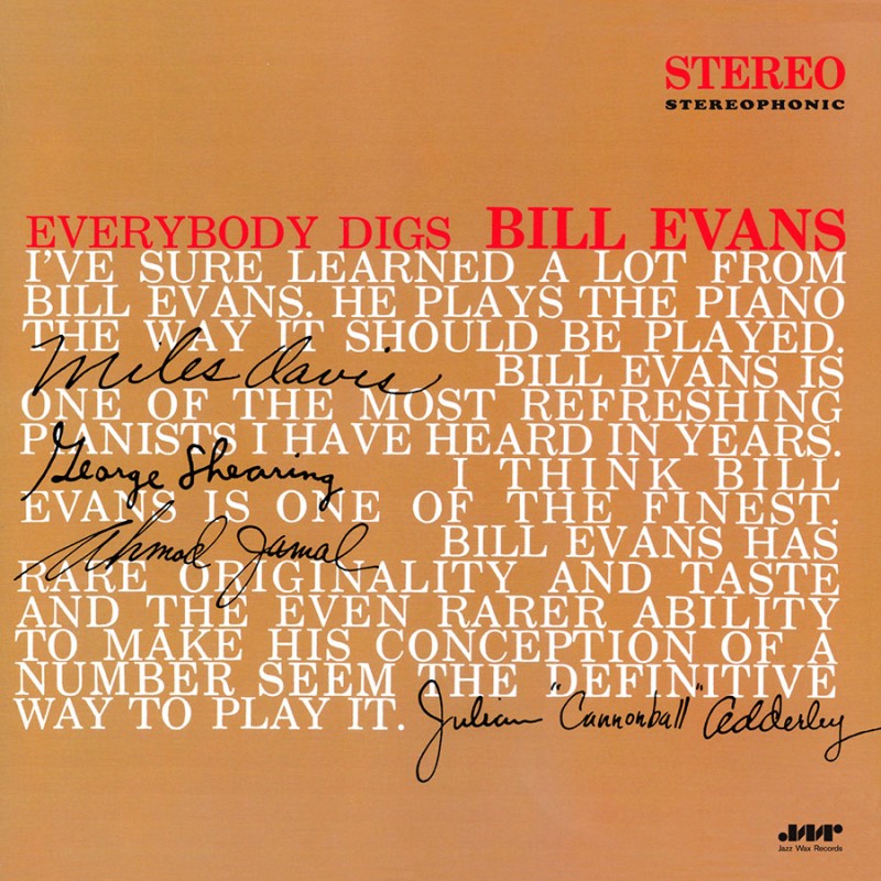 Bill Evans - Everybody Digs Bill Evans (LP)