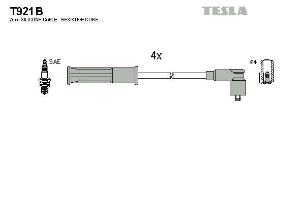 

TESLA Провода высоковольтные TESLA T921B