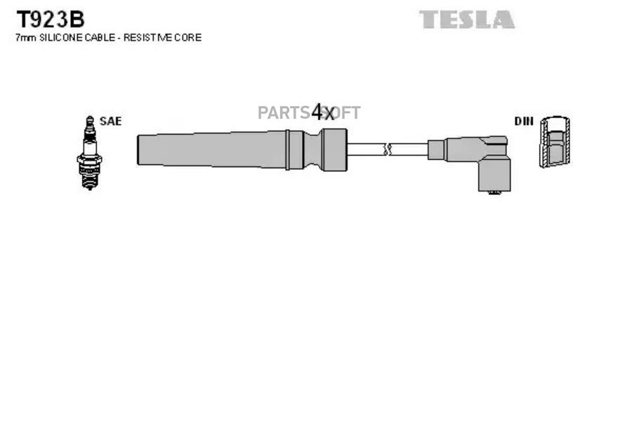 

TESLA Провода высоковольтные TESLA T923B