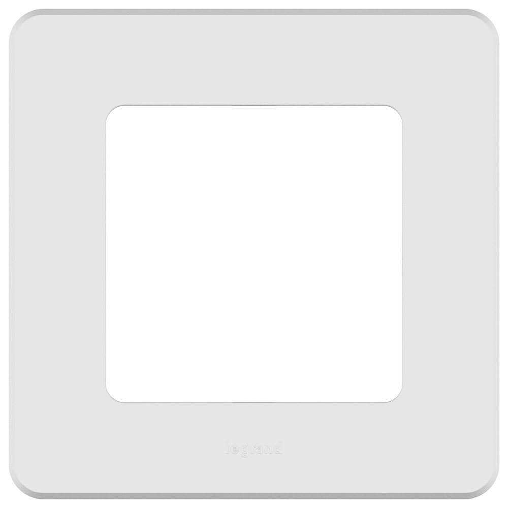 Рамка Legrand INSPIRIA - 1 пост белый 9шт, 673930.9 рамка на 1 пост legrand valena classic 694330