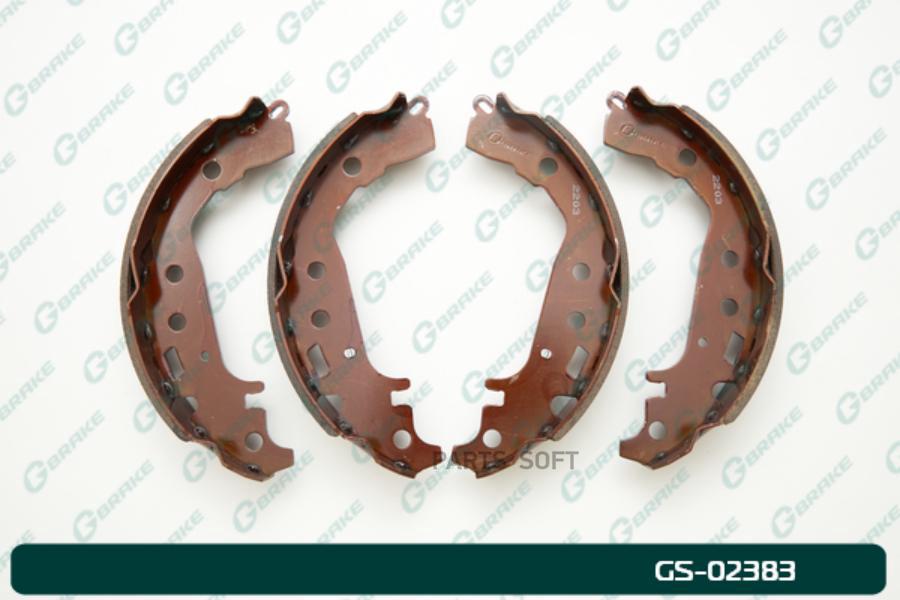 

Тормозные колодки GBRAKE барабанные GS02383