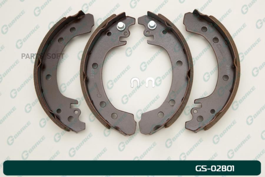 

Тормозные колодки GBRAKE барабанные GS02801
