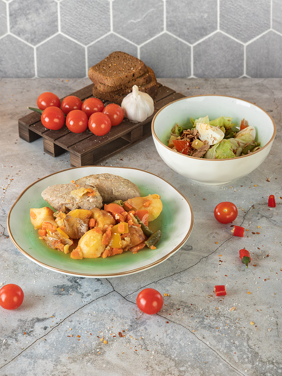 

Набор салатников P.L. Proff Cuisine 450 и 510 мл зеленый фарфор