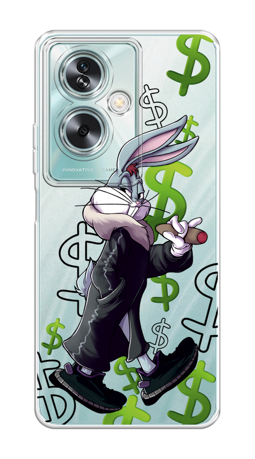 

Чехол на Oppo A79 5G "Rich Bugs Bunny", Зеленый;черный;голубой, 2515650-1