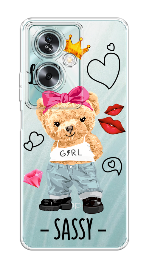 

Чехол на Oppo A79 5G "Sugar Mommy", Голубой;белый;розовый, 2515650-1