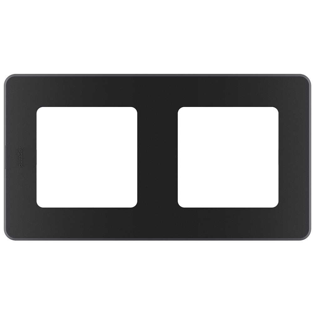 

Рамка Legrand INSPIRIA - 2 поста антрацит 3шт, 673943.3, Бежевый