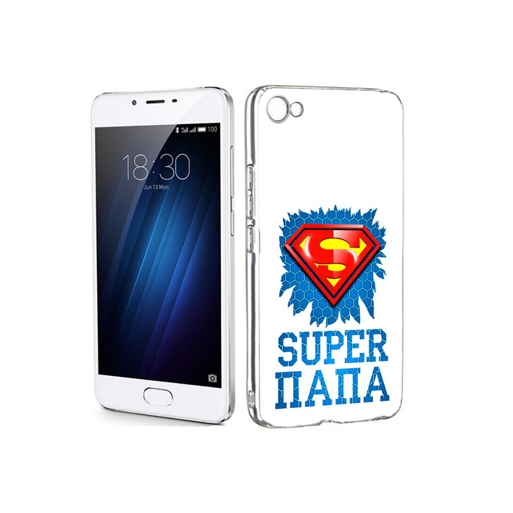 

Чехол MyPads Tocco для Meizu U20 Супер Папа (PT50622.85.165), Прозрачный, Tocco