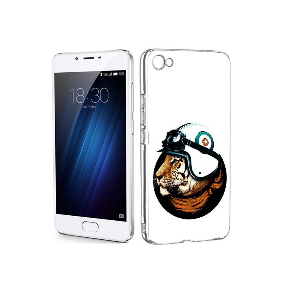 

Чехол MyPads Tocco для Meizu U20 Тигр в шлеме (PT50622.85.171), Прозрачный, Tocco