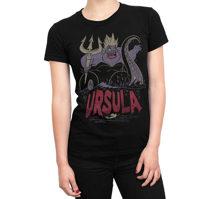 

Футболка женская Dream Shirts Ведьма Урсула Женская 10006871 черная L, Ведьма Урсула Женская 10006871