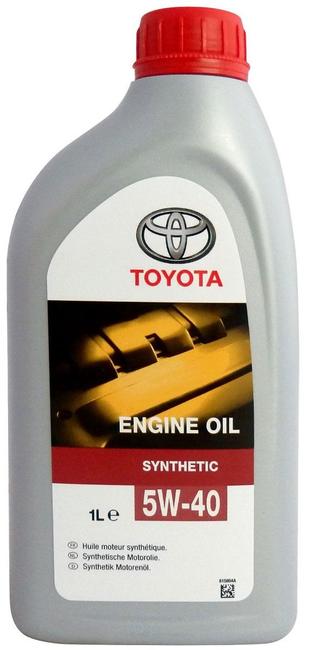 

TOYOTA-LEXUS 08880-80376 Масло моторное 5W40 TOYOTA 1л синтетика 1шт
