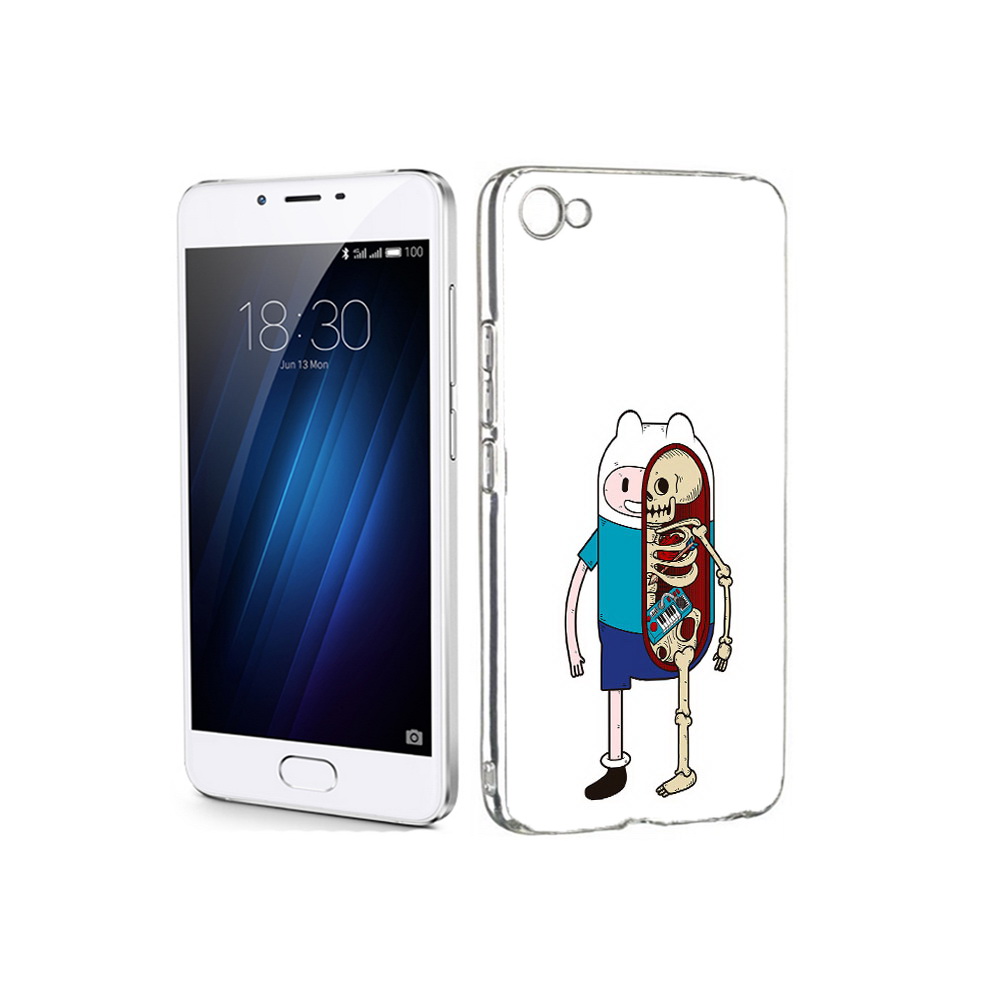 

Чехол MyPads Tocco для Meizu U20 Финн скелет (PT50622.85.187), Прозрачный, Tocco