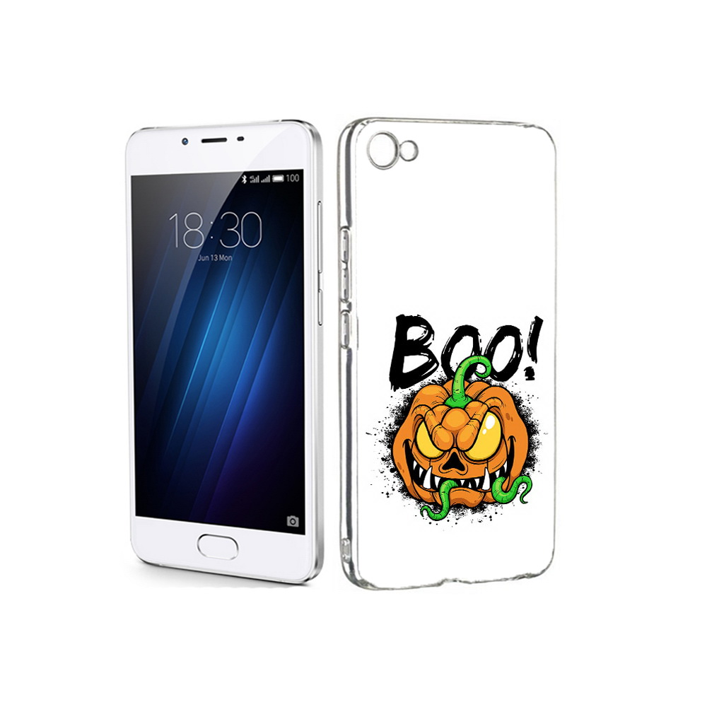 

Чехол MyPads Tocco для Meizu U20 Хэллоуин бу (PT50622.85.193), Прозрачный, Tocco