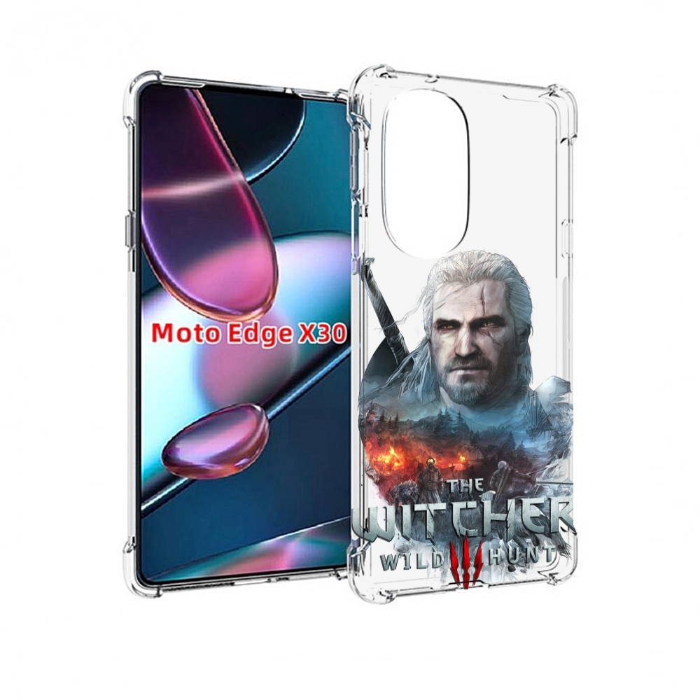 

Чехол MyPads Ведьмак для Motorola Moto Edge X30, Прозрачный, Tocco