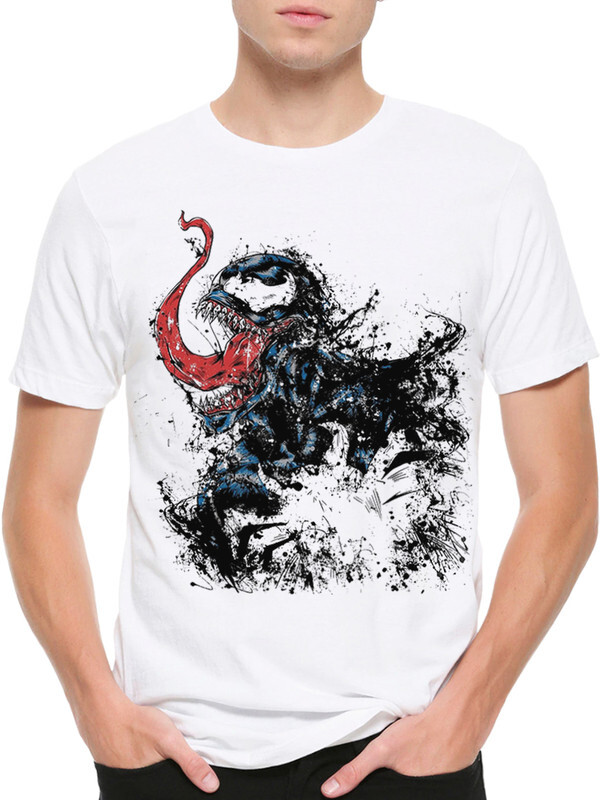 

Футболка мужская Design Heroes Веном Симбиот 623-venom-2 белая L, Белый, Веном Симбиот 623-venom-2