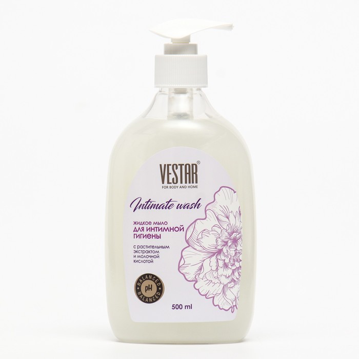 Жидкое мыло VESTAR для интимной гигиены, 500 мл