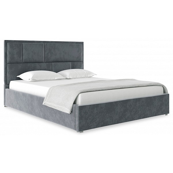 

Кровать двуспальная НК-Мебель Madison 160х200, серый, Madison