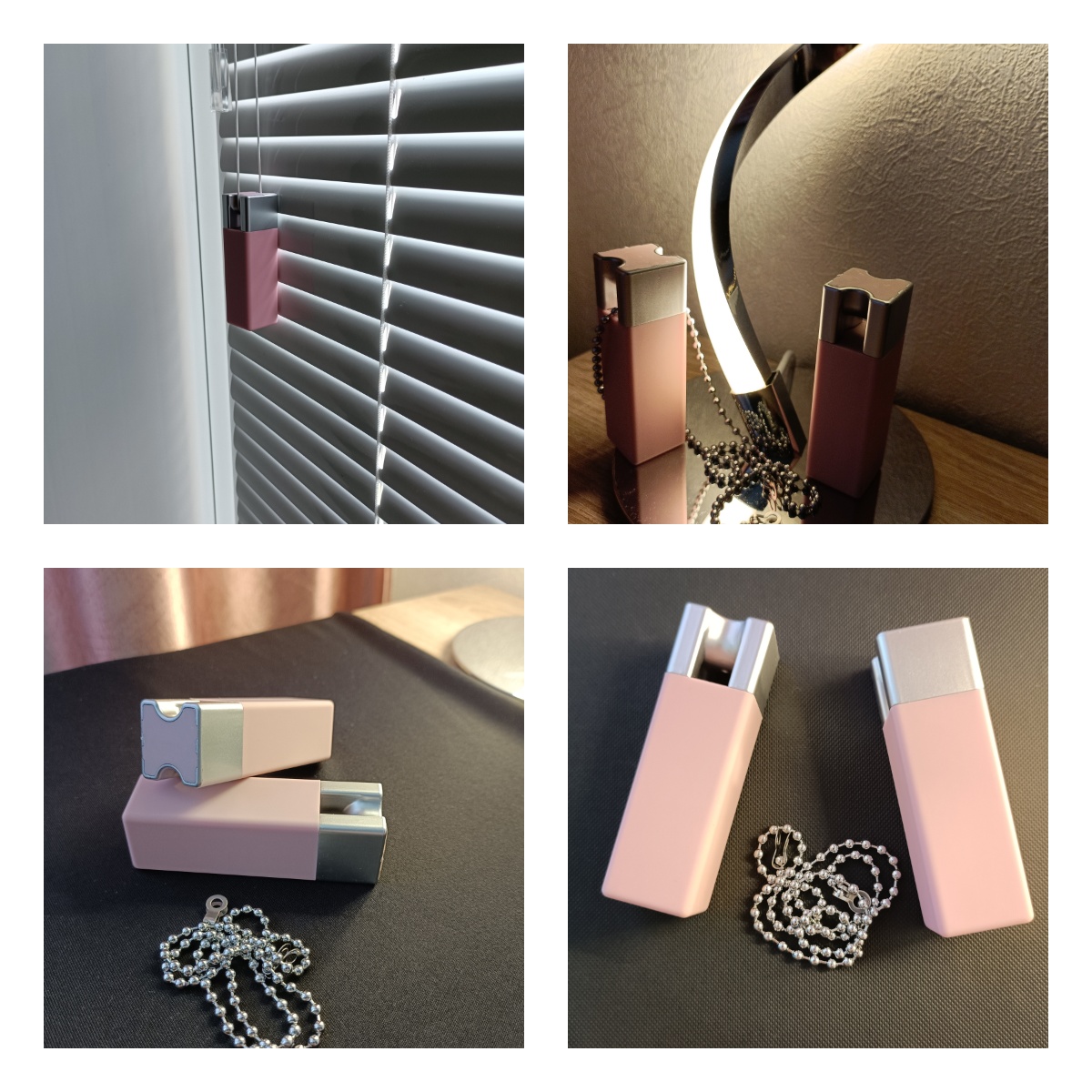 Утяжелитель RaiCity отвес декоративный розовый дизайнерский грузик 2 шт