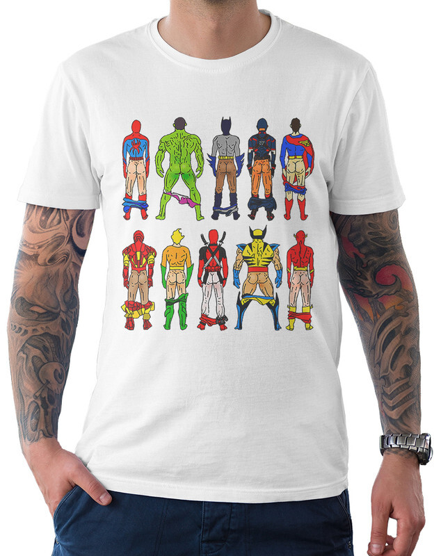 

Футболка мужская Design Heroes Супергерои из комиксов 629-mhero-2 белая M, Белый, Супергерои из комиксов 629-mhero-2