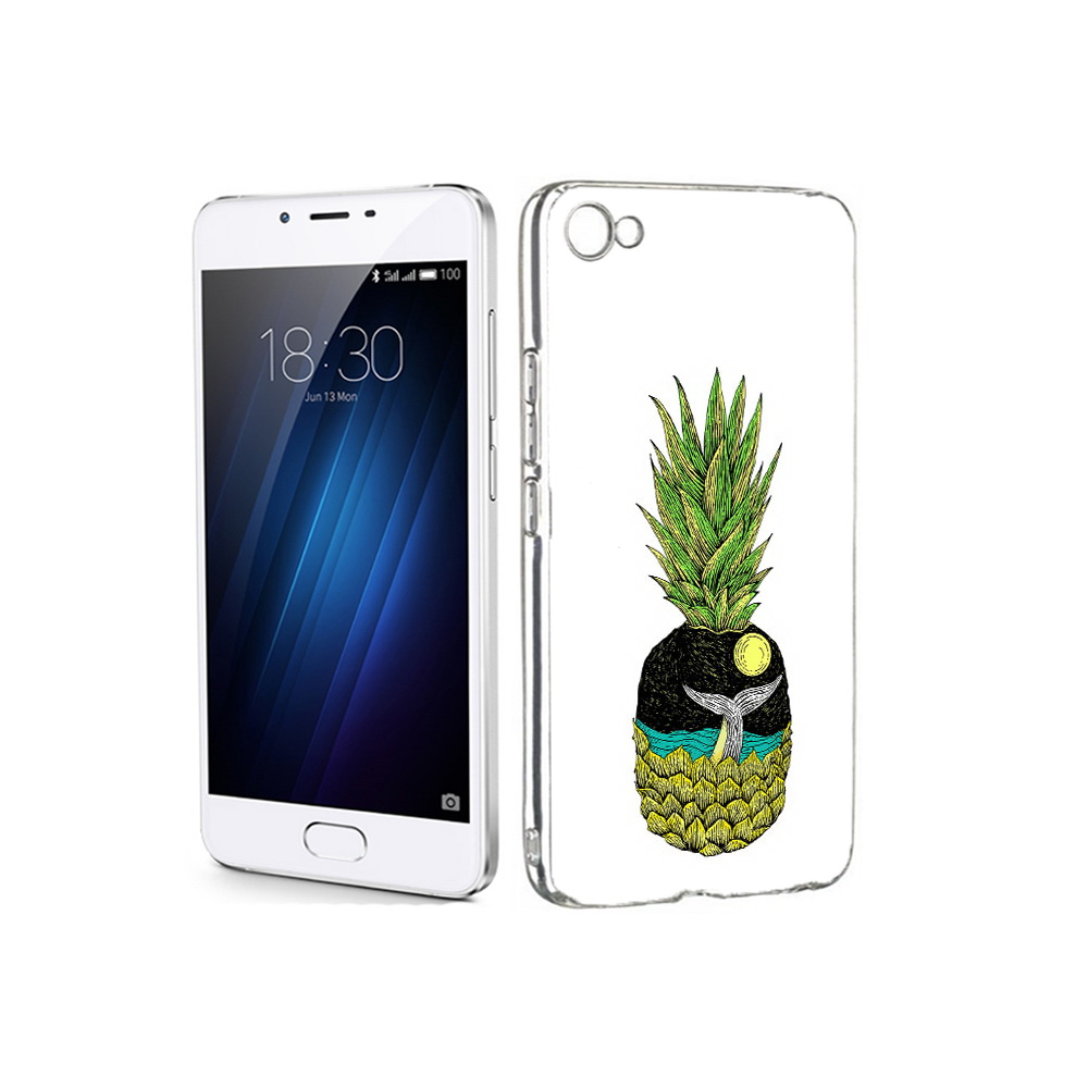 

Чехол MyPads Tocco для Meizu U20 ананас с китом (PT50622.85.220), Прозрачный, Tocco