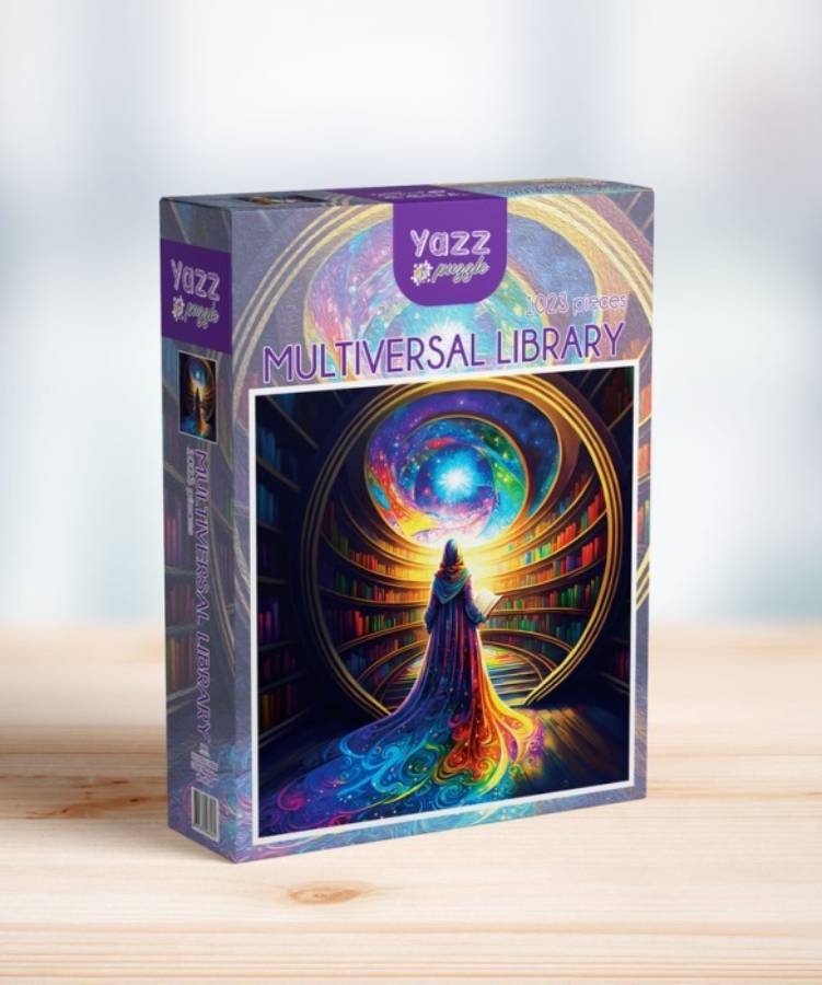 

Пазлы Yazz puzzle 1000 дет, Мультивселенская библиотека, EH111