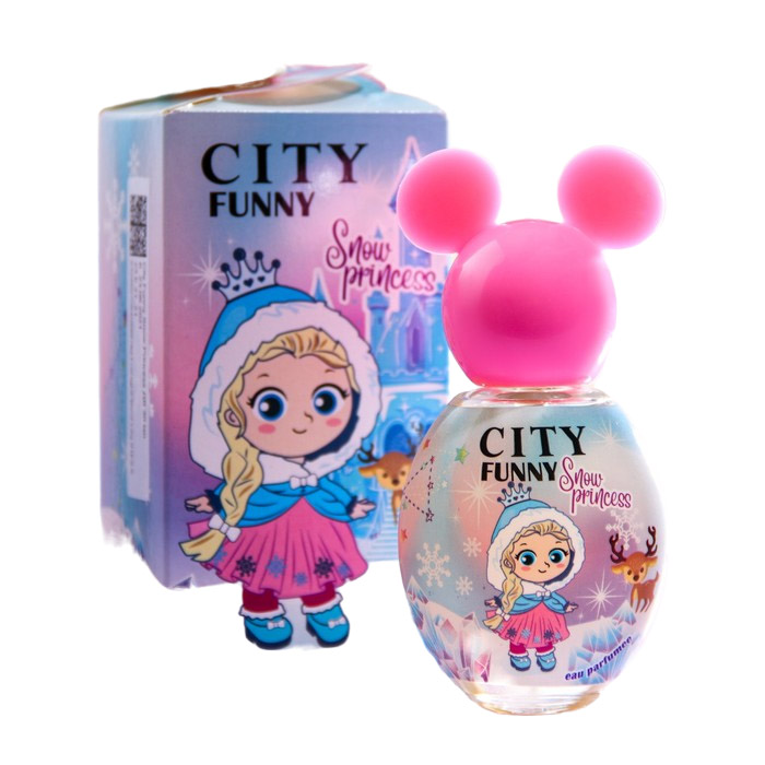 фото Душистая детская вода city funny snow princess, 30 мл city parfum