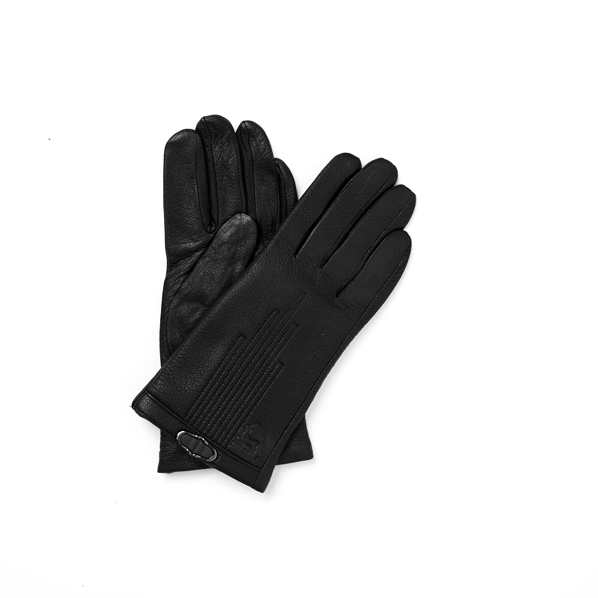 фото Перчатки женские albertini 15ko-11 черные р.7.5