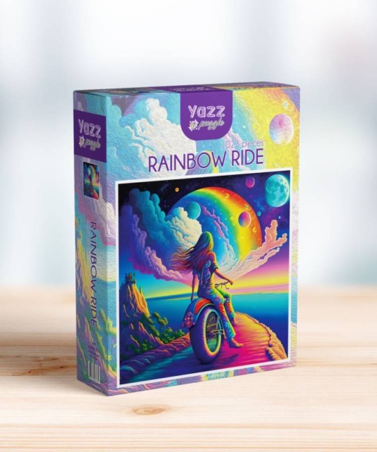 

Пазлы Yazz puzzle 1000 дет, Радужная поездка, EH111