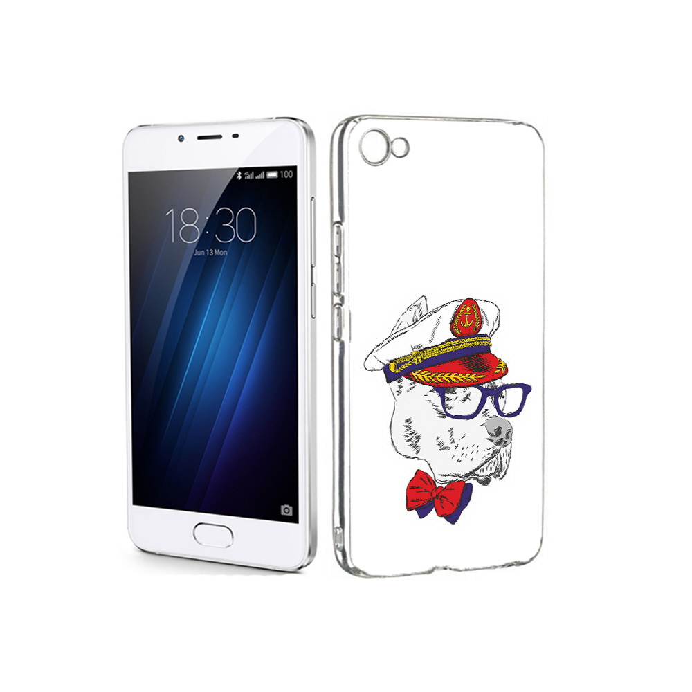 

Чехол MyPads Tocco для Meizu U20 бульдог (PT50622.85.251), Прозрачный, Tocco
