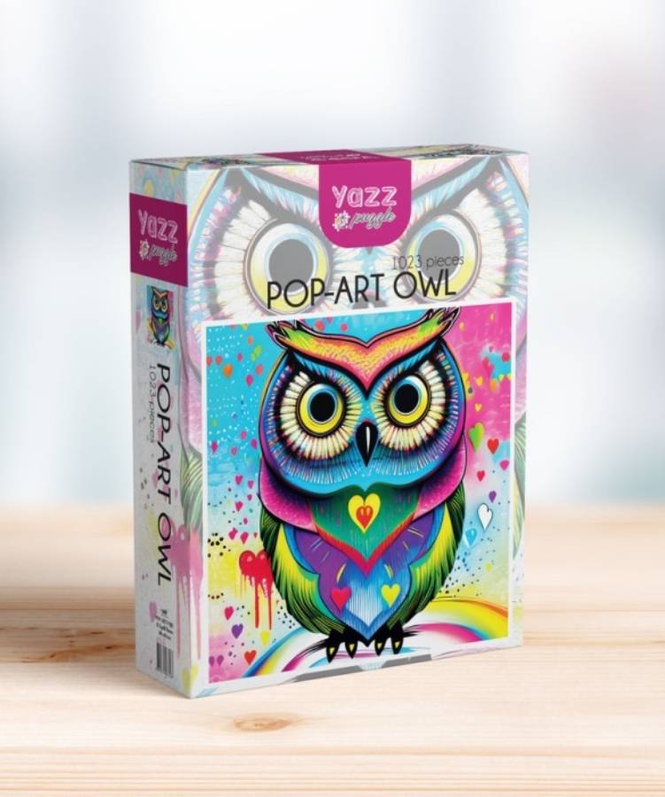 

Пазлы Yazz puzzle 1000 дет, Поп-арт Сова, AB113