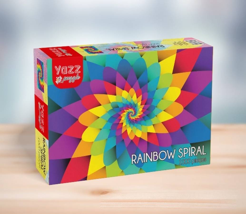 

Пазлы Yazz puzzle 1000 дет, Радужная спираль, YP110