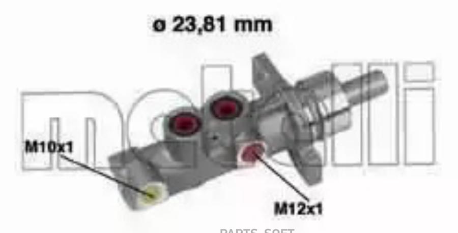 

Главный Тормозной Цилиндр METELLI 050358