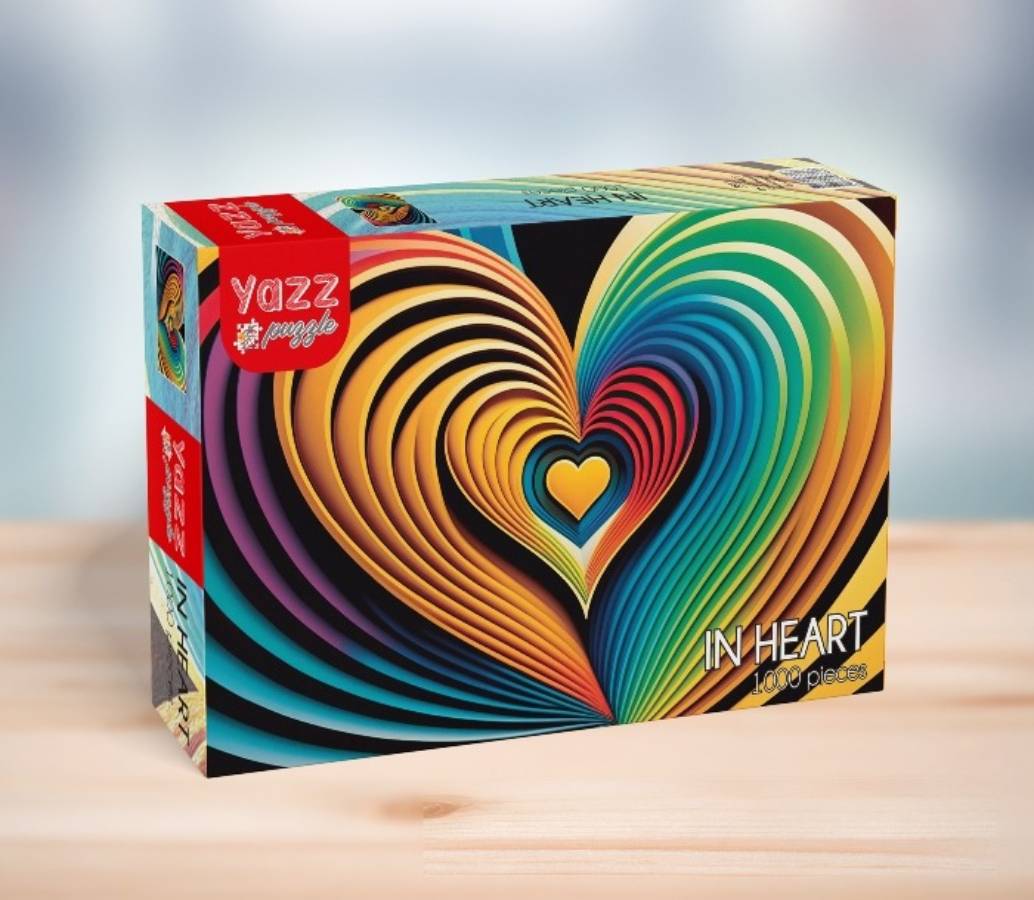 

Пазлы Yazz puzzle 1000 дет, В сердце, AK120