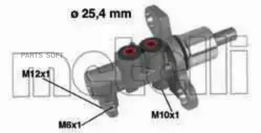 

Главный Тормозной Цилиндр METELLI 050368