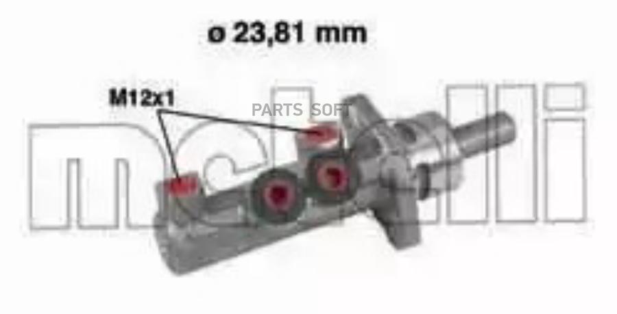 

Главный Тормозной Цилиндр METELLI 050385