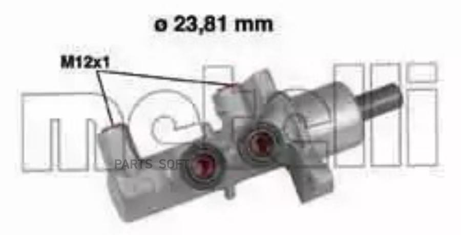 

Главный Тормозной Цилиндр METELLI 050567