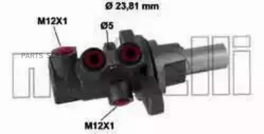 

Главный Тормозной Цилиндр METELLI 050796