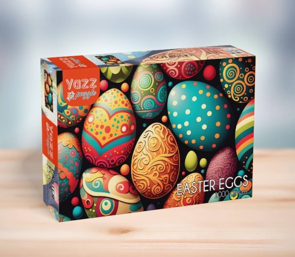 

Пазлы Yazz puzzle 1000 дет, Пасхальные яйца, YP110