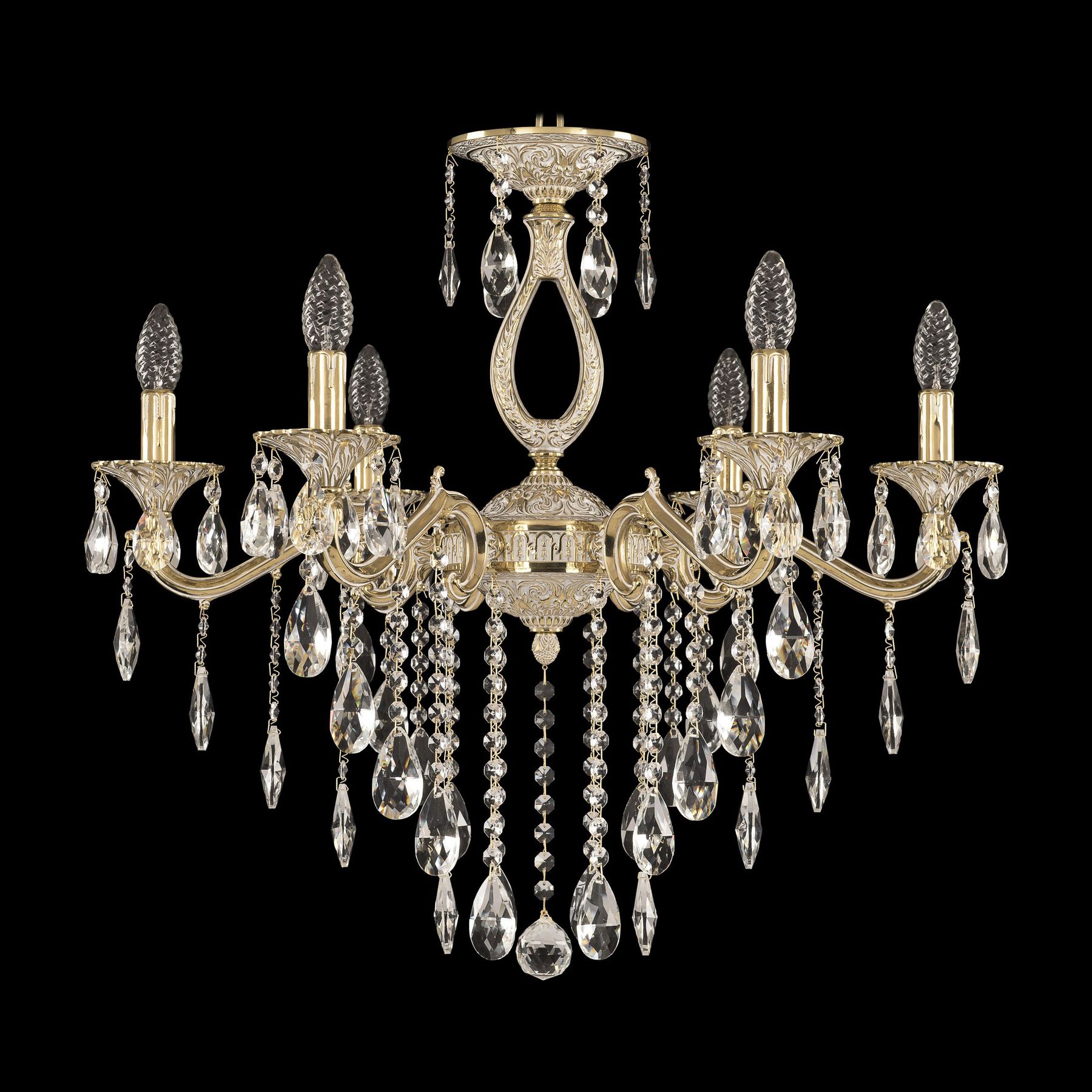 фото Хрустальная люстра 72302/6/210 b gw bohemia ivele crystal